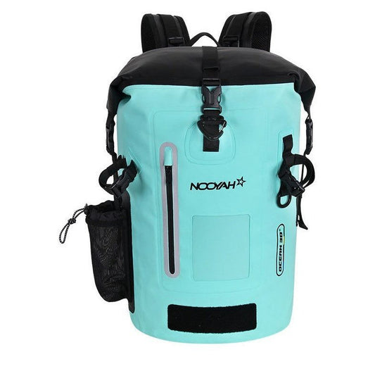 Dry Bag Backpack NOOYAH IPX8 Waterproof Outdoor Sports Double-Layer - Mint Green