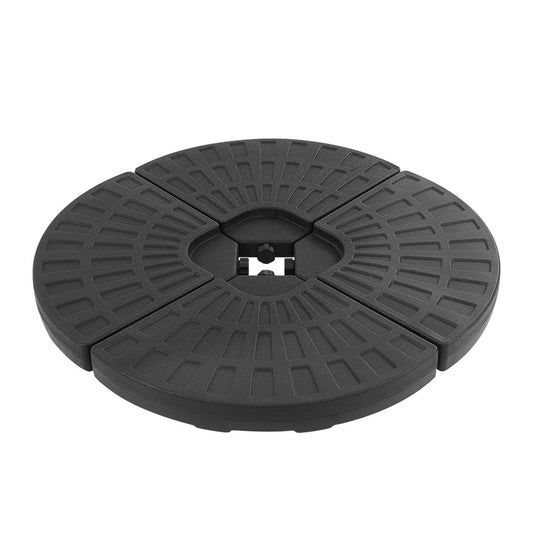 Cantilever Umbrella Base Stand | 4 Plates Round | Instahut | 48cm