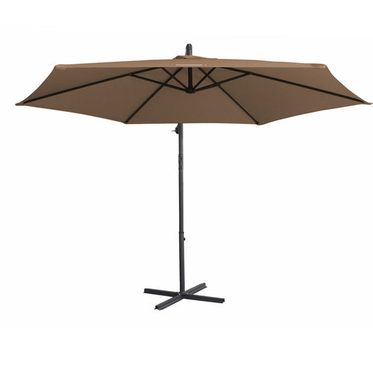 Cantilever Umbrella Milano 3M Outdoor Umbrella With Cover - Latte