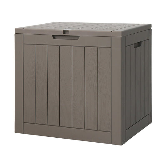 Gardeon Outdoor Storage Box 118L Container Lockable Garden Patio Grey