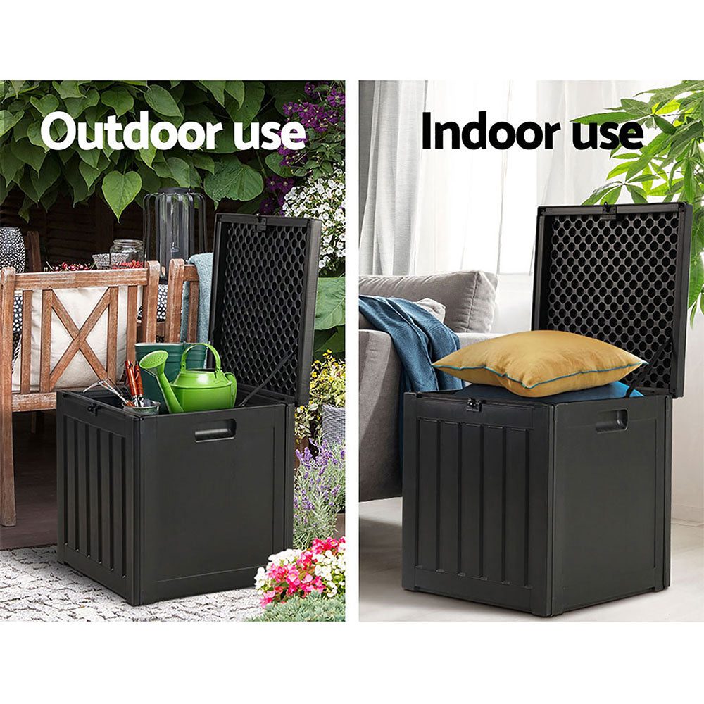 Outdoor Storage Box Bench Seat 80L