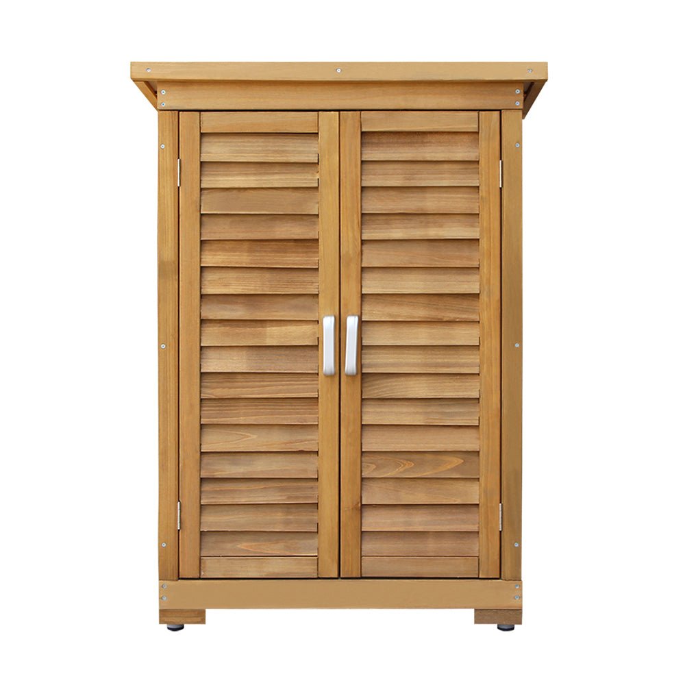 Outdoor Storage Cabinet Wooden Garden Storage