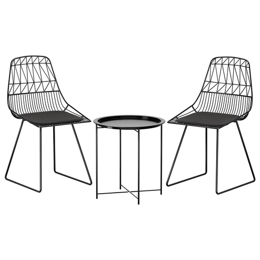 Patio Set Bistro Set Outdoor Furniture Chairs Table Garden