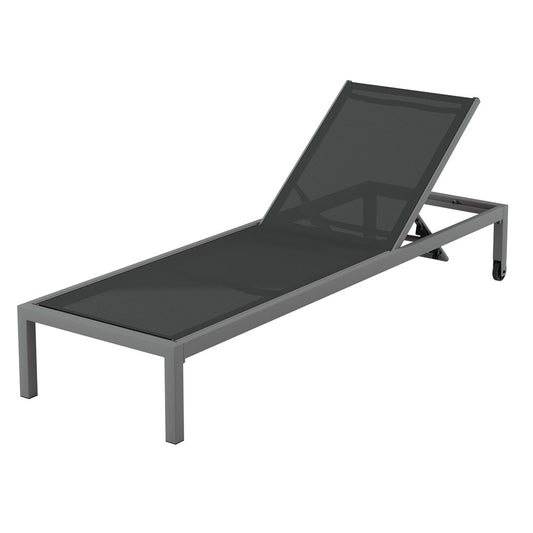 Sun Lounger with Wheels